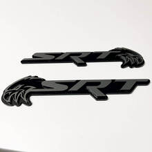 Emblema parafanghi 3D stile SRT Trackhawk_2