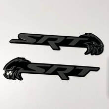 Emblema parafanghi 3D stile SRT Trackhawk_5