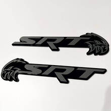 Emblema parafanghi 3D stile SRT Trackhawk_6