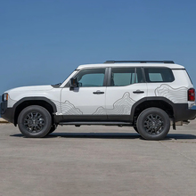 Toyota Land Cruiser porte laterali mappa topografica decalcomanie adesivi in ​​vinile grafica
 3