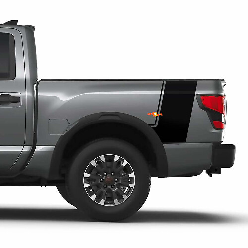Nissan Titan Strisce Laterali Adesivi in Vinile Decalcomanie Grafiche

