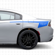 Strisce Personalizzate Stile Hockey Adesivo in Vinile per Fiancate Dodge Charger 2015-2026_2