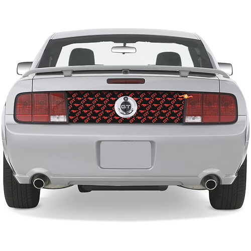 Baule posteriore Ford Mustang GT Adesivi in ​​vinile Decalcomanie Grafica 2
