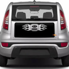 Adesivo decorativo in vinile per portellone posteriore 2 per Kia Soul 3