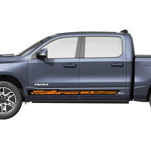 Strisce per porte laterali per Dodge RAM 1500 REV decalcomanie in vinile adesivi grafica 2
 2
