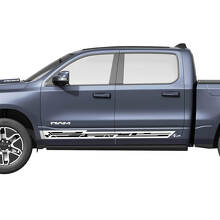 Strisce per porte laterali per Dodge RAM 1500 REV decalcomanie in vinile adesivi grafica 2
 3