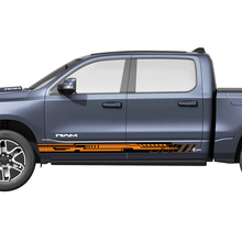 Strisce per porte laterali Rocker per Dodge RAM 1500 REV Vinile Decalcomanie Adesivi Grafica 2
 2