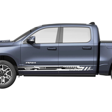 Strisce per porte laterali Rocker per Dodge RAM 1500 REV Vinile Decalcomanie Adesivi Grafica 2
 3