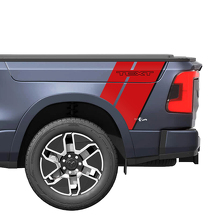 Adesivi in Vinile con Strisce Doppie Parafango Posteriore per Dodge Ram 1500 REV_2