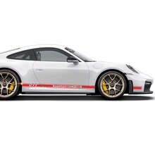 Kit di Adesivi Vinilici con Strisce Laterali Brandizzate per Porsche 911_2