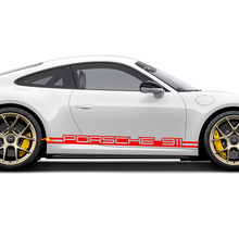Adesivo decalcomania kit strisce bilancieri laterali Porsche 911 2
 2
