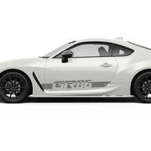 Kit Adesivi Vinile Strisce Laterali Porta GR86 per Toyota GR86_2