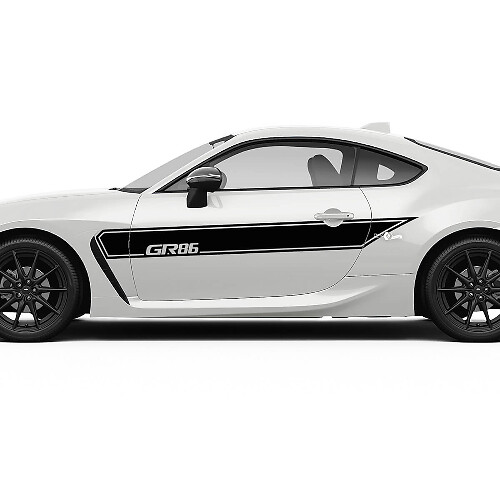 Adesivi grafici per fiancate delle porte Toyota GR86
