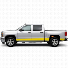 Strisce in Vinile Sottili per Porte e Fiancate per Chevrolet Silverado 1500 K2XX 2014-2019_2