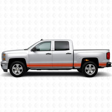 Strisce in Vinile Sottili per Porte e Fiancate per Chevrolet Silverado 1500 K2XX 2014-2019_3