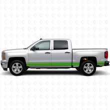 Strisce in Vinile Sottili per Porte e Fiancate per Chevrolet Silverado 1500 K2XX 2014-2019_5