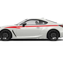 Toyota GR86 strisce grafiche adesivi per fiancate intere
 3