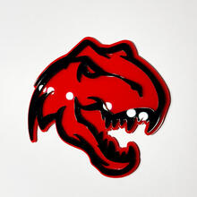 Dinosaur T -Rex TRX BADGE 3D - EMBLEGGI DAILGATE GRIGLIE FENDER CHIUST
 6