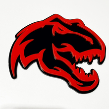 Distintivo 3D di dinosauro T-Rex TRX - Emblema personalizzato dei distintivi del portellone posteriore della griglia del parafango 2
 4