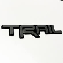 Badge TRAIL 3D – Emblema personalizzato per badge sulla griglia anteriore del portellone posteriore per Toyota TRD
 3