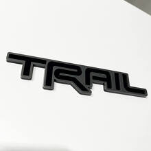 Badge 3D TRAIL – Emblema personalizzato per badge sulla griglia anteriore del portellone posteriore del parafango per Toyota TRD 2
 3