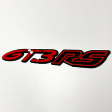 Stemma GT3 RS 3D – Emblema personalizzato per stemmi sulla griglia anteriore del portellone posteriore per Porsche GT3
 2