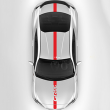 Toyota GR86 cofano tetto tronco Racing strisce grafiche decalcomanie adesivi
 3