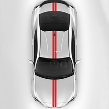 Toyota GR86 cofano tetto tronco Racing strisce grafiche decalcomanie adesivi 3
 3