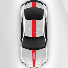 Toyota GR86 cofano tetto tronco Racing strisce grafiche decalcomanie adesivi 4
 3