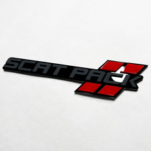 Pacchetto scat scatpack hash fender tailgate griglie anteriore emblema del badge 3d
 2