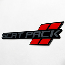 Pacchetto scat scatpack hash fender tailgate griglie anteriore emblema del badge 3d
 3