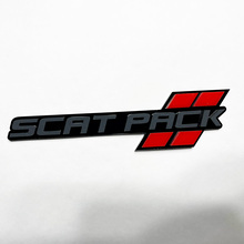 Pacchetto scat scatpack hash fender tailgate griglie anteriore emblema del badge 3d
 6