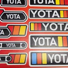 Yota Heritage Retro Vintage Old Style Pacchetto adesivi Decalcomanie grafiche per Toyota
 4