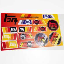 TEQ Heritage Retro Vintage Old Style Pacchetto adesivi Decalcomanie grafiche per Toyota
 3