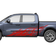 Splash porte laterali camion decalcomanie in vinile adesivi grafica per Dodge RAM 1500 REV 2
 3