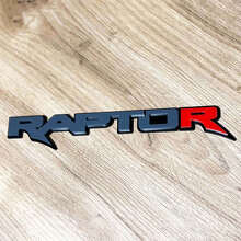 Emblema Paraurti Rosso Power Truck R 3D per Parafango e Portellone_2