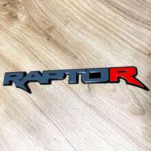 Emblema Paraurti Rosso Power Truck R 3D per Parafango e Portellone_6