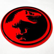 Distintivo 3D giurassico: portellone posteriore parafango personalizzato o emblema della griglia parafango
 4