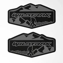 Bronco Wildtrak Bigfoot Yeti Sasquatch Distintivi per parafango Distintivo 3D per emblema del portellone posteriore
 4