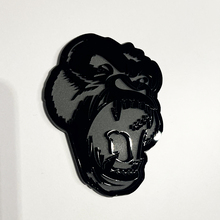 Distintivo 3D personalizzato Emblema dei distintivi della griglia anteriore del portellone posteriore del parafango Gorilla arrabbiato
 2