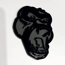 Distintivo 3D Auto Gorilla Arrabbiato per Parafango, Portellone o Griglia_6