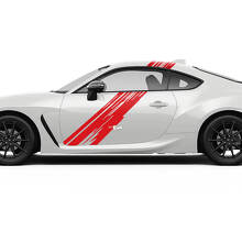 Adesivi per decalcomanie grafiche a strisce laterali per porte per Toyota JR86 Supra
 3