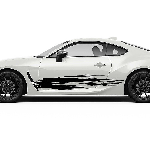 Grafiche Adesive Antigraffio Laterali Porte 2 per Toyota GR86 Supra