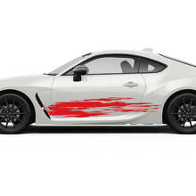 Grafiche Adesive Antigraffio Laterali Porte 2 per Toyota GR86 Supra 3