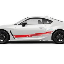 Adesivi per decalcomanie grafiche con strisce laterali per porte per Toyota JR86 Supra 3
 3