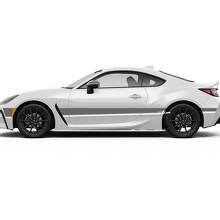 Adesivi per decalcomanie grafiche con strisce da corsa laterali per porte per Toyota JR86
 3