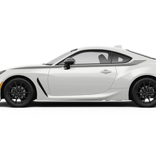 Adesivi per decalcomanie grafiche con strisce da corsa con accento laterale per Toyota JR86
 3