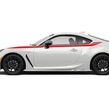 Adesivi per decalcomanie grafiche con strisce da corsa con accento laterale per Toyota JR86
 4