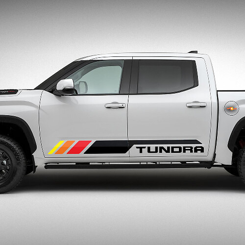 Kit Adesivi in Vinile Strisce Laterali Heritage per Toyota Tundra