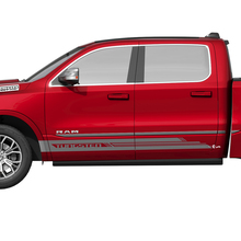 Porte laterali Pannello basculante Strisce Decalcomanie in vinile Adesivi Grafica per Dodge RAM 1500 TUNGSTEN
 2